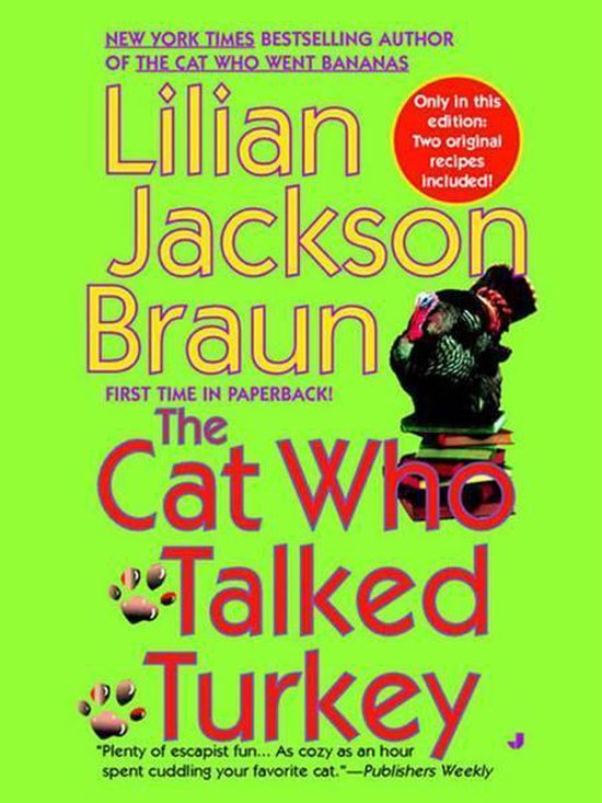 The Cat Who Talked Turkey - cover