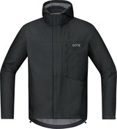 GORE WEAR C3 Gore-Tex Paclite Capuchon Jas Heren - Black - Maat S