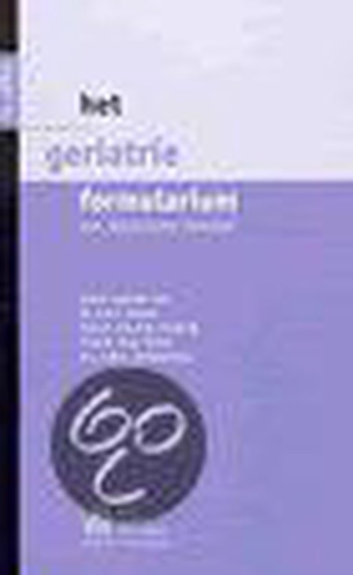 Cover van het boek 'Het geriatrie formularium / druk 1'