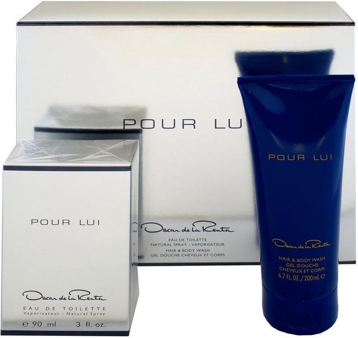 Oscar de la Renta - Pour Lui - 90 ml Eau de Toilette + 200 ml Douchegel -  Geschenkset | bol.com