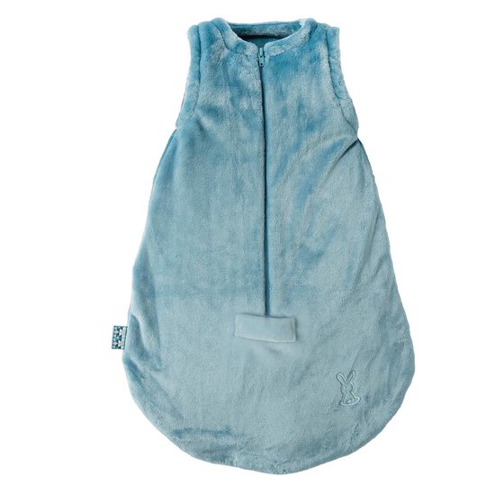 Nattou - Babyslaapzak 4 seizoenen - Afneembare mouwen - Petrol blauw - Lapidou - 65 cm