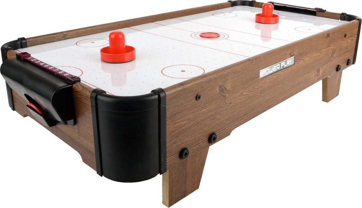 Table de hockey sur air Toyrific 27 pouces marron 5 pièces | bol