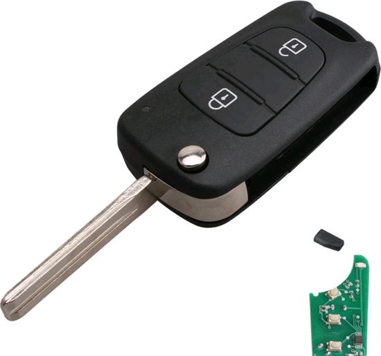 autosleutel Klap sleutel contact sleutel geschikt voor KIA Sportage 433  mhz+ ID46 CHIP... | bol.com
