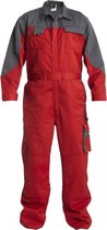 FE Engel Overall 4600-785 - Rood/Grijs 1125 - 2XL