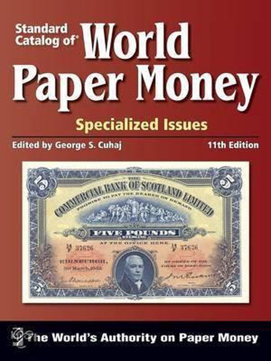 Standard Catalog of World Paper Money - Specialized Issues - cover