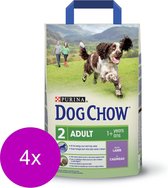 Dog Chow Adult Lam&Rijst - Hondenvoer - 4 x 2.5 kg