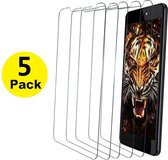 Samsung Galaxy J8 2018 Screen Protector [5-Pack] Tempered Glas Screenprotector