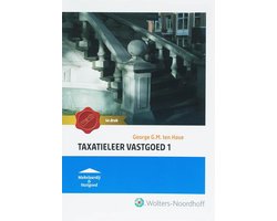 Taxatieleer vastgoed / 1