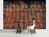 Abstract Wood Texture Photo Wallcovering