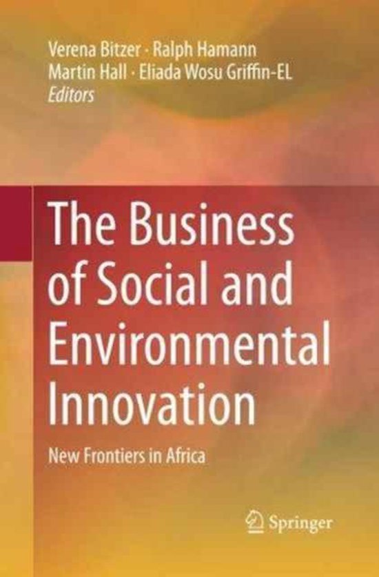 The Business of Social and Environmental Innovation - cover