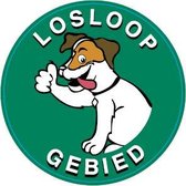 DepoDog Signaalbord Honden Losloopgebied, vriendelijke boodschap, duidelijke taal