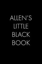 Allen's Little Black Book