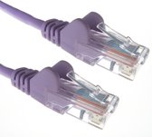 CONNEkT Gear 28-0010P netwerkkabel 1 m Cat5 U/UTP (UTP) Paars