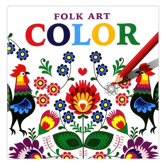 Afbeelding van het spel Folk art color