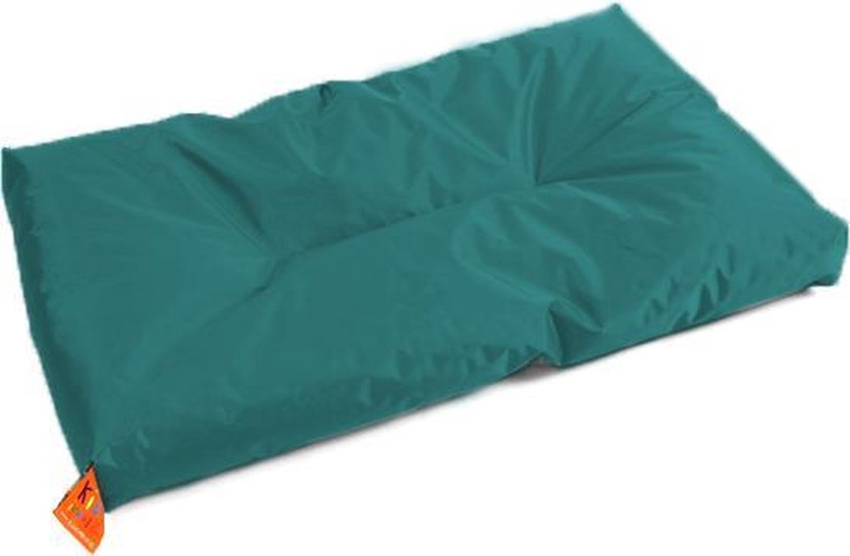 KidZ ImpulZ KidZ ImpulZ Groot Aankleedkussen XXL 90x50 cm - 10 cm dik - Gevuld met korrels – Smaragdgroen