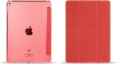 Apple iPad 2/3/4 Flip Cover met zachte binnenzijde - Rood