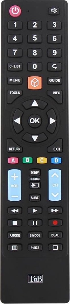 T'nB TCUN05 afstandsbediening IR Draadloos TV Drukknopen