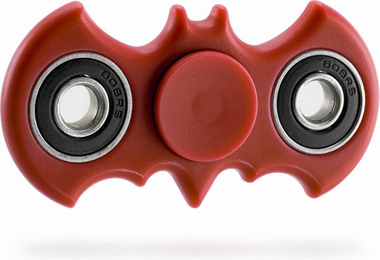 Fidget Spinner - Stressverminderend - Limited Edtion - Batman - Rood