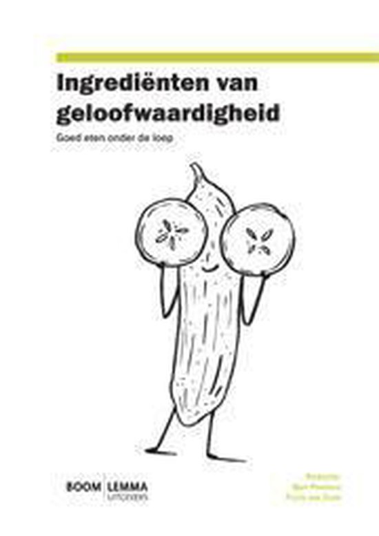 Cover van het boek 'Ingredienten van geloofwaardigheid'