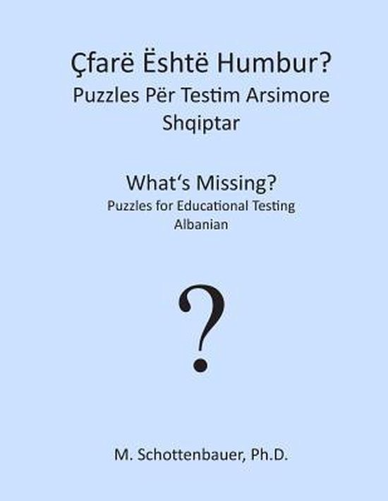 Çfarë Është Humbur? Puzzles Për Testim Arsimore - cover
