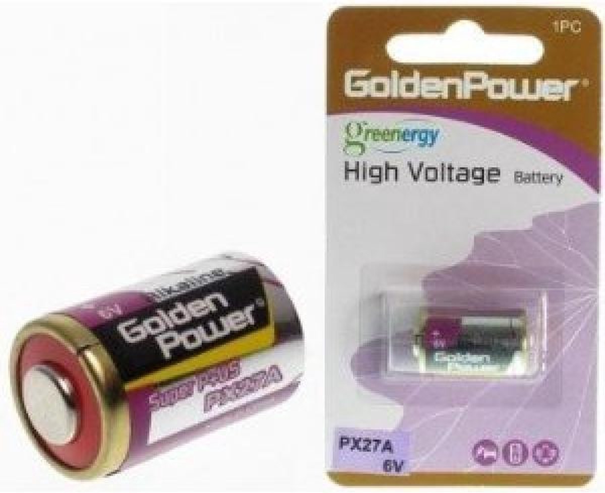Batterij Golden Power PX27G Alkaline Photo, 6V | bol.com