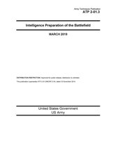 Army Techniques Publication ATP 2-01.3 Intelligence Preparation of the Battlefield March 2019