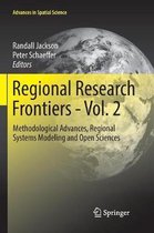 Advances in Spatial Science- Regional Research Frontiers - Vol. 2