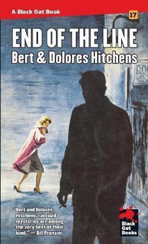 Black Gat Book End of the Line, Bert & Dolores Hitchens
