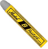 Markal B Paintstik Marker - Grijze Solid Paint Stick - Geschikt op ruwe, roestige, gladde of vuile oppervlakken