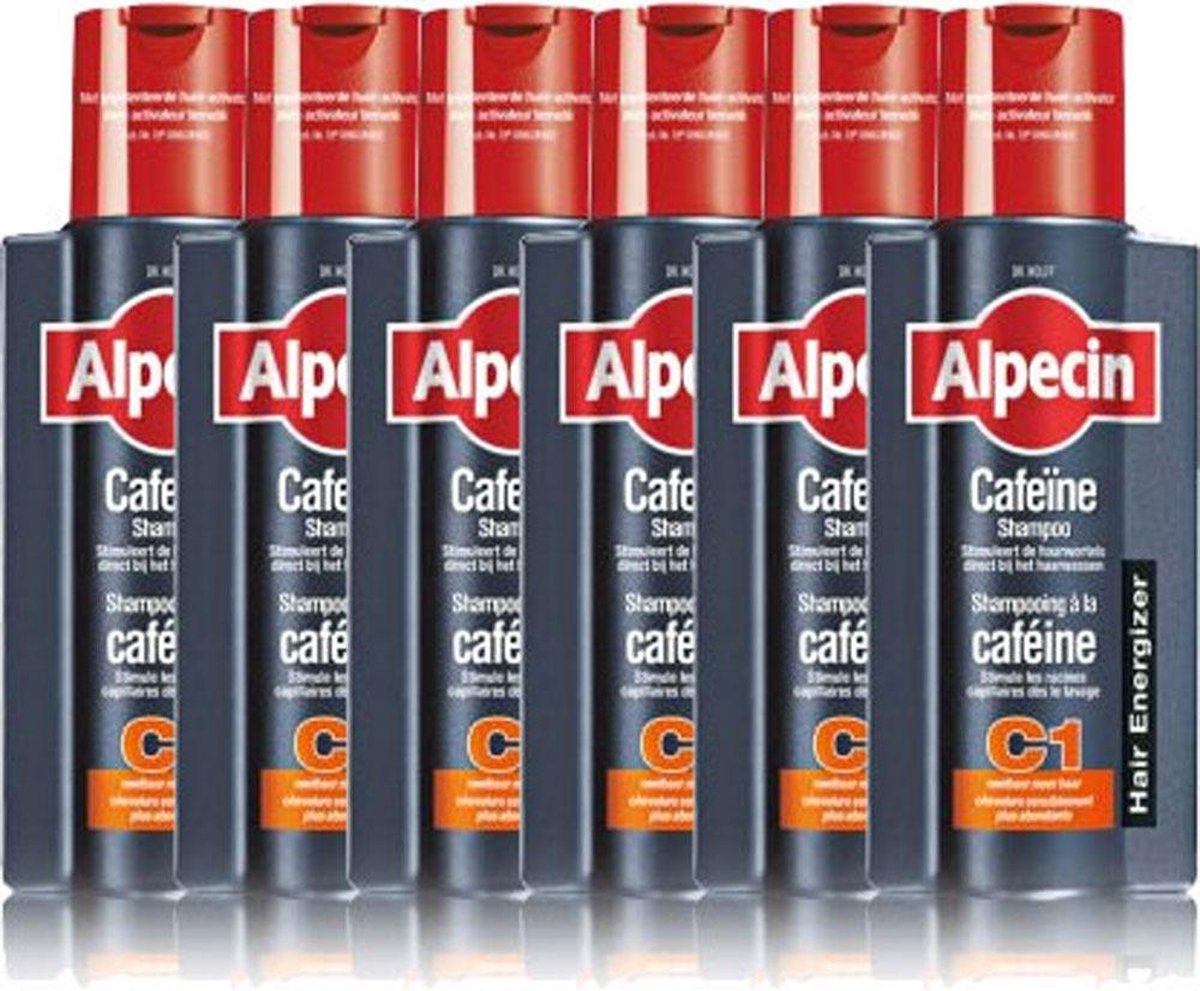 6x Alpecin C1 Cafeine Shampoo - 6x250ml - Voordeelverpakking