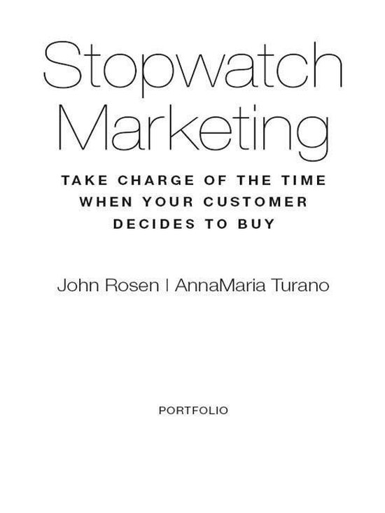 Stopwatch Marketing - cover