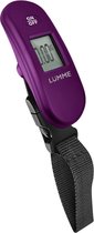 LUMME LU-1330 - Bagageweger - Digitaal – Tot 40 KG - Tarra functie - Inclusief batterijen - Paars