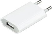 USB 1A Universele Lader SLIM versie Wit