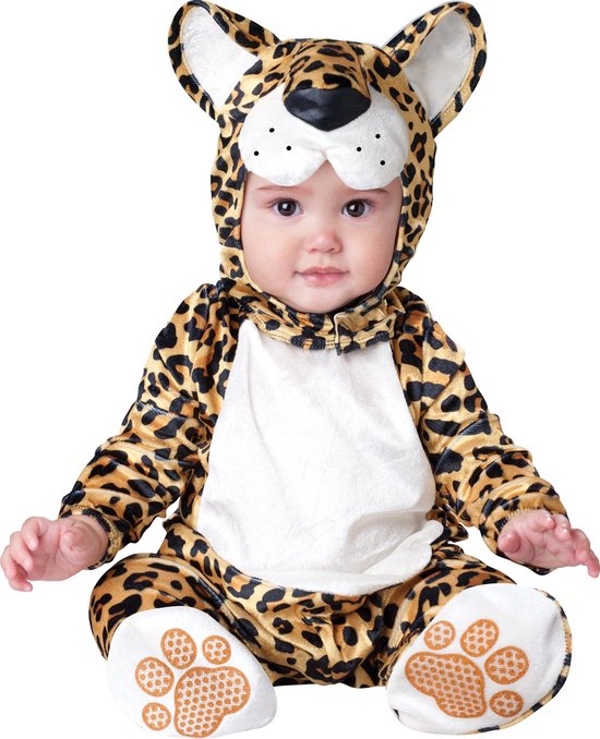 Premium luipaard kostuum voor baby's - Verkleedkleding - Maat 86 | bol.com