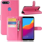 Book Case - Huawei Y7 (2018) Hoesje - Roze