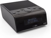 Caliber HCG011DAB  - Wekkerradio met  FM en DAB+ radio - Dual alarm - sleeptimer en snoozefunctie - Zwart
