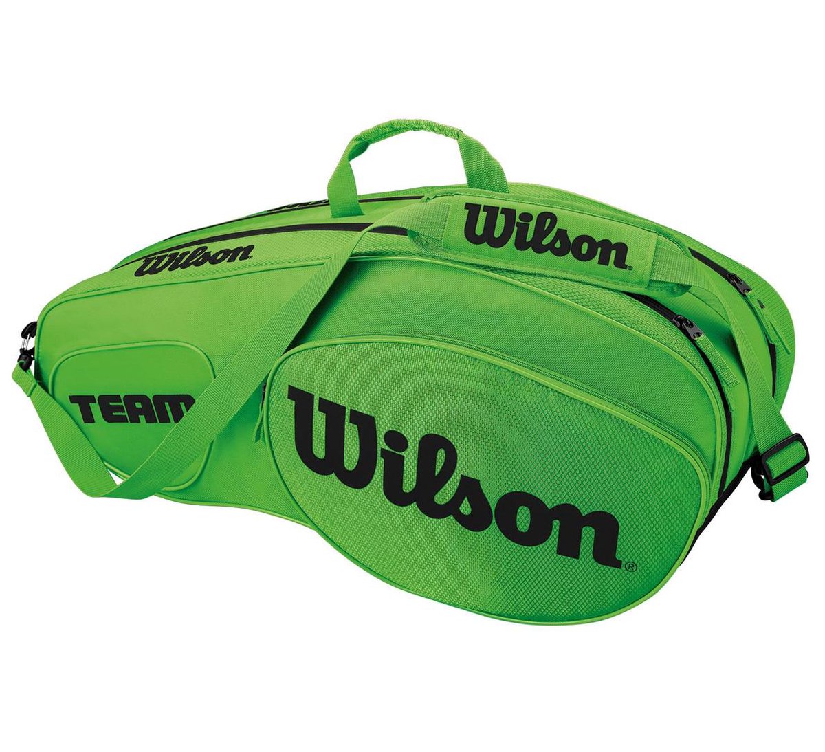 Wilson Tennistas - Unisex - groen/zwart | bol.com