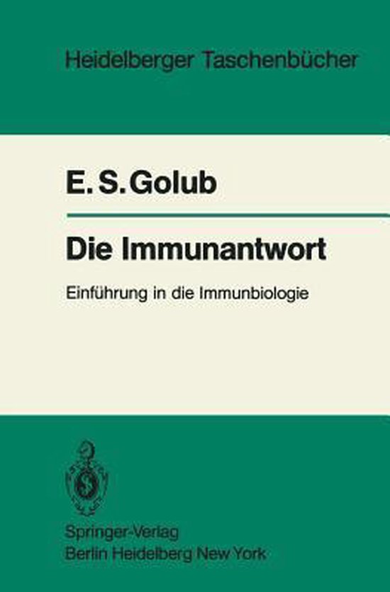 Omslag van Die Immunantwort