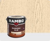 Rambo Bankirai Olie - Transparant - Kleurloos - 2,5 liter