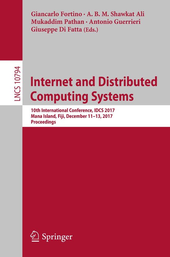Springer Nature Proceedings Computer Science - Internet and  ... - cover