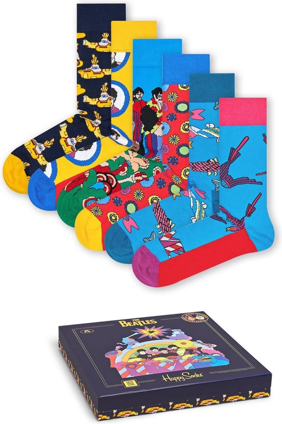 Happy Socks The Beatles Giftbox - Taille 36-40