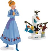 Walt Disney Elsa de IJskoniging met Sneeuwpop Olaf