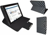 Polkadot Hoes  voor de Cherry Mobility M677 , Diamond Class Cover met Multi-stand, Zwart, merk i12Cover