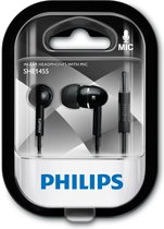Philips SHE1455BK/10 hoofdtelefoon/headset Hoofdtelefoons In-ear Zwart