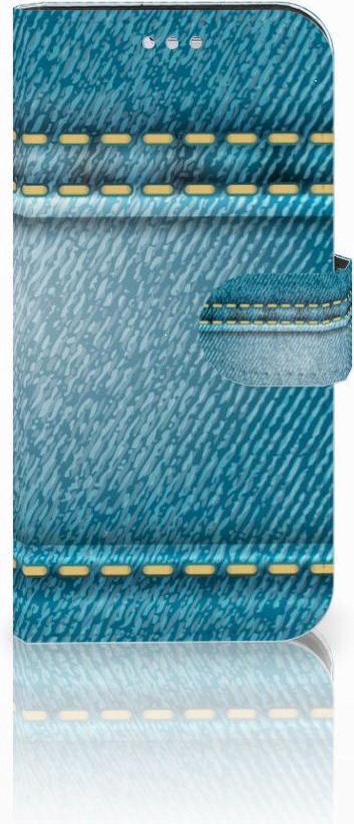 Samsung Galaxy S7 Wallet Case met Pasjes Jeans
