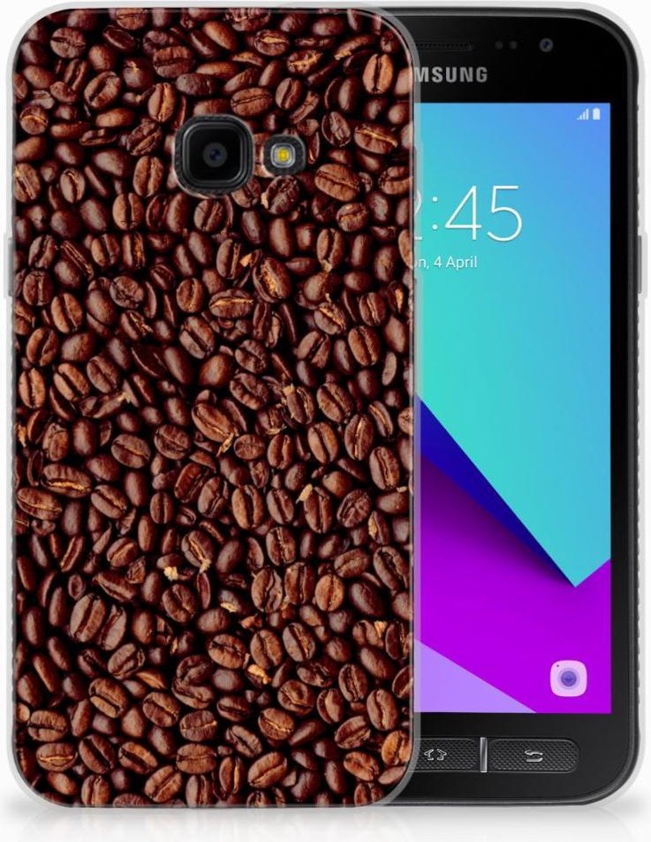 Samsung Galaxy Xcover 4 | Xcover 4s Siliconen Case Koffiebonen