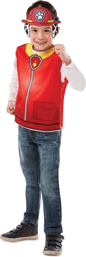 RUBIES FRANCE - Paw Patrol Marshall outfit voor kinderen - 98/116 (3-6 jaar)