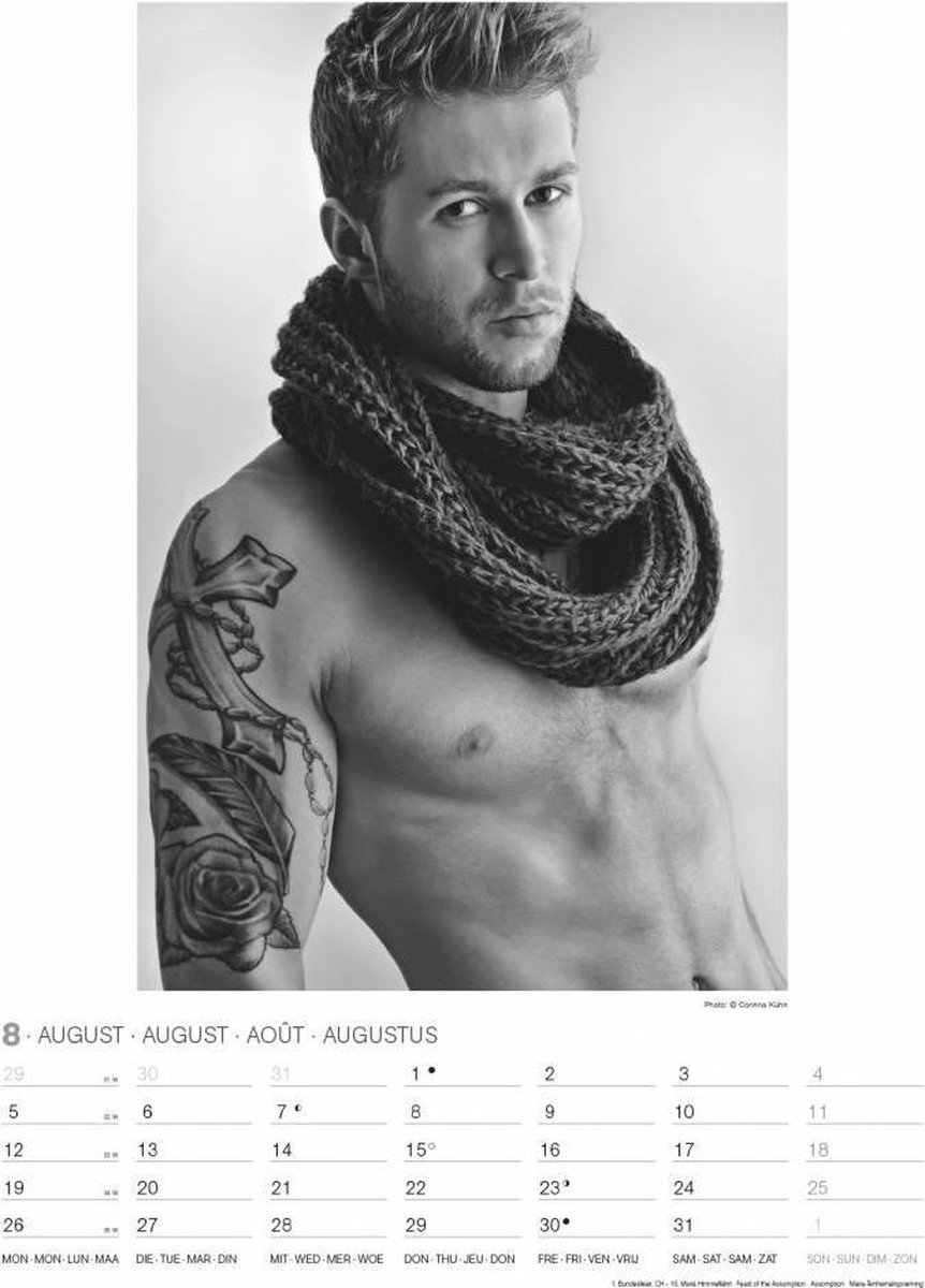 bol.com  Sexy Mannen - Men A3 Kalender 2019