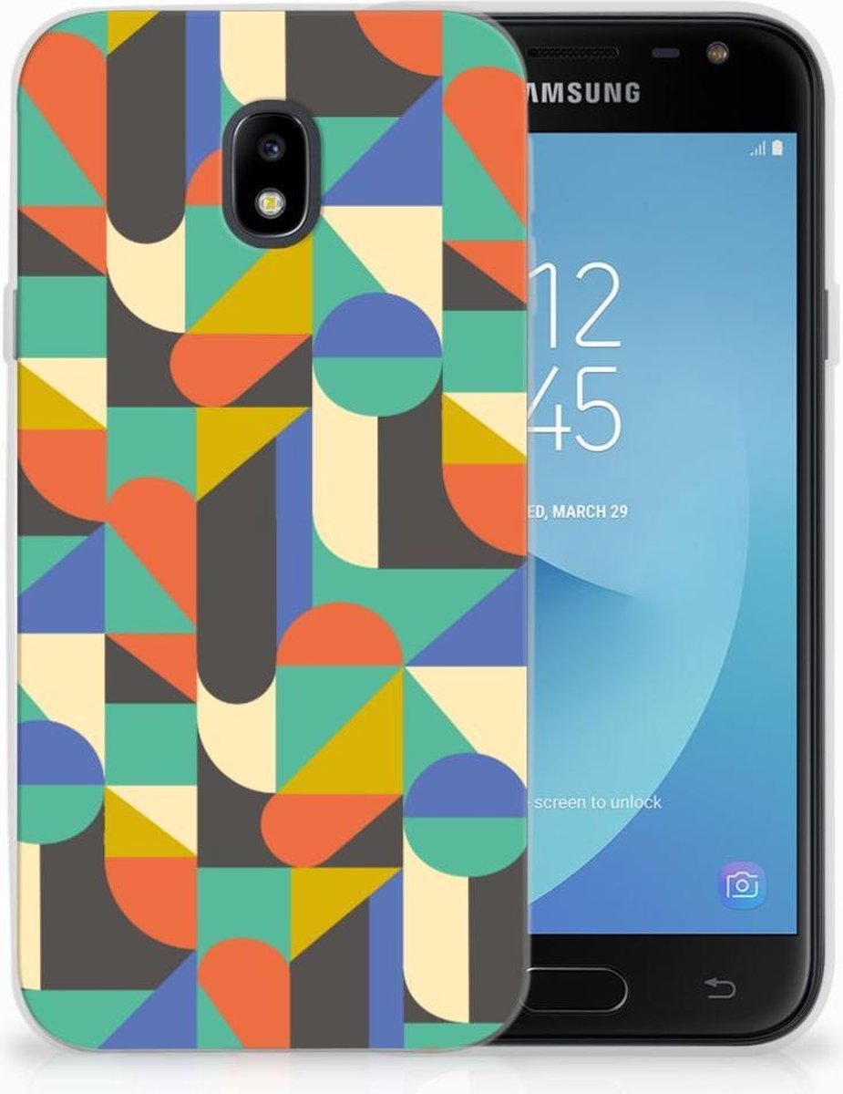 Samsung Galaxy J3 2017 TPU bumper Funky Retro
