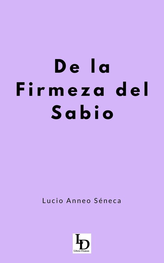De la Firmeza del Sabio - cover